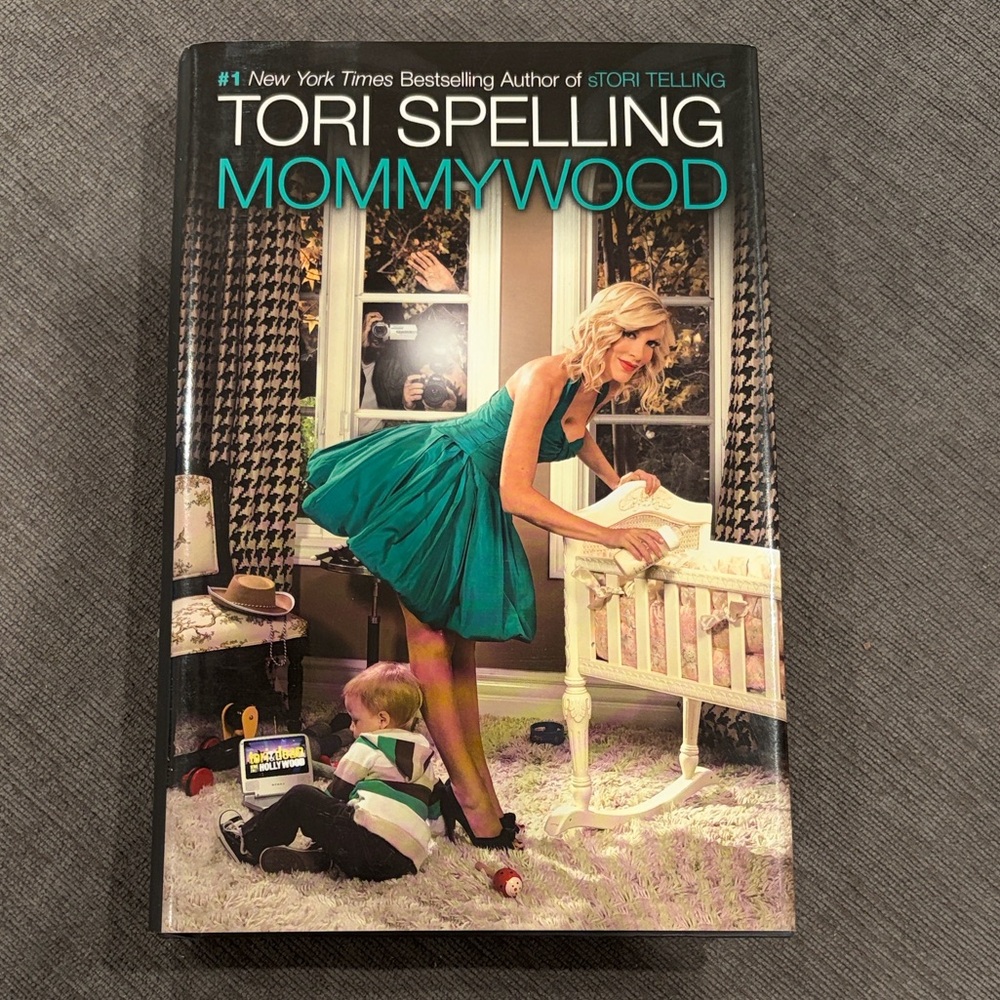Tori Spelling Mommywood book - Hardcover       motherhood books biography memoir